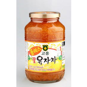 [고흥두원농협] 고흥 꿀 유자차 플러스 1kg / 국산 유자 / 겨울철 유자차, 1개입, 1개