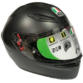 AGV (에이지 브이) 오토바이 풀 페이스 헬멧 K1, 블랙 매트