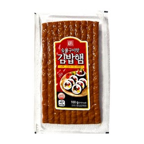 한성 숯불갈비맛 김밥햄, 5개, 100g