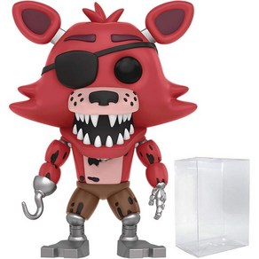 펀코 Funko 프레디의 피자가게 POP 해적 팝 비닐 피규어 호환성 박스 프로텍터 케이스 번들 다색, 1개