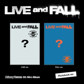 엑스디너리 히어로즈 (Xdinay Heoes) / LIVE and FALL 미니앨법 5집 (Photobook ve)(버전선택/JYPK1903), FALL 블루버전