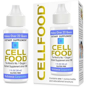 Cellfood Liquid Concentate 1 fl oz - Oxygen + Nutient Supplement - Suppots System Enegy Enduanc, 1.0 Ounce (Pack of 1), 1개, 30ml