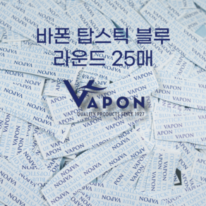 원데이 VAPON 탑스틱 블루 초강력 라운드 가발테이프 125매 / 5팩 원데이세트상품, 1세트