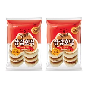 삼립 발효미종 국산꿀 미니 꿀호떡 16입, 400g, 2개