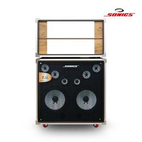 소닉스 PRO-3200 이동식 일체형 노래방 케이스 400W, PRO-3200 (일반형), 1개