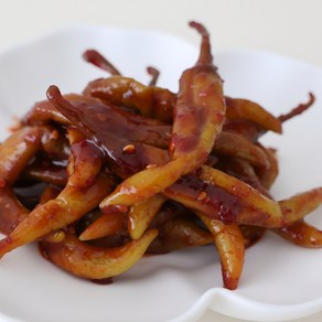 [여우마을 수제반찬] 촌스러운 양념고추장아찌 업소용 고추장아찌, 4개, 4kg