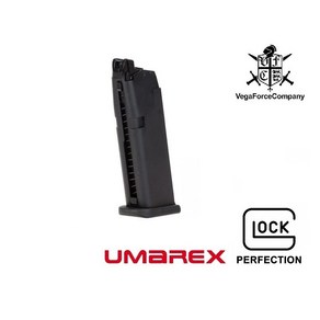 l 건스토리l Umaex Glock 19 20ds Gas Magazine (by VFC) Gen3 Gen4 공용 탄창, 1개