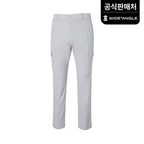 [와이드앵글 공식] [골프] 남성 SG 테이퍼드 플랫 카고 팬츠 M WMP23372SV