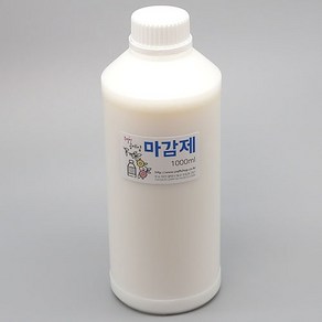 마감제 맑은유광 대용량 1000ml A-02-185