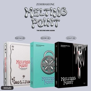 제로베이스원 ZEROBASEONE 제베원 멜팅포인트 앨범 2집 MELTING POINT, FAIRYTALE (white)