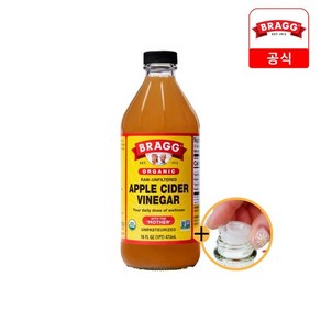 공식]브래그 유기농 애사비 사과식초 473ml 1병, 1개