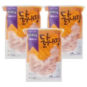 벅스웨이 닭내장 1kg, 3개