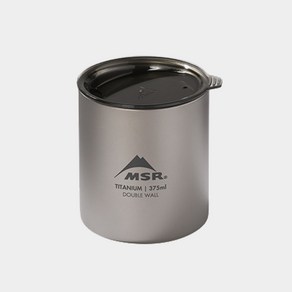 MSR 더블 월 티탄컵 375mL, 더블월 티탄 컵 375ml, 1개