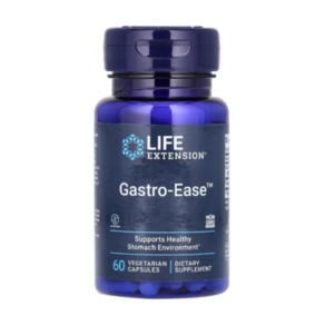 라이프익스텐션 Gasto-Ease 아연 L-카르노신 60 베지 캡슐 (1개월분), 1개, 60정