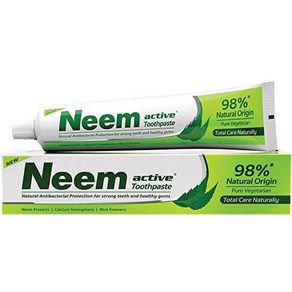 인도 님 치약 200g Neem active 98% toothpaste 천연허브치약 6세트