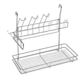걸이형 1단 싱크대 주방 컵선반, 1개