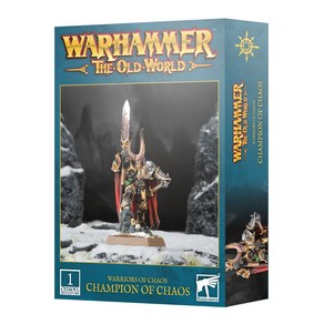 Games Wokshop Waios of Chaos Champion 워해머 The Old Wold New i n box, 1개