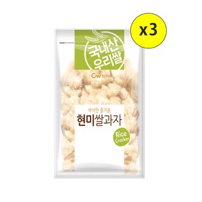 청우식품 현미쌀과자 160g, 3개