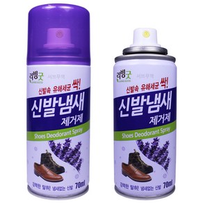 서브무역 신발 냄새제거 탈취제 구두 운동화 발냄새 제거제 스프레이 70ml, 1개