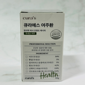 큐라에스 여주환 100g (유통기한 25.10.03까지), 1개