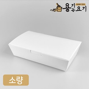 샤인팩 일회용 종이도시락 샐러드 햄버거 김밥 떡 포장용기 무지 1호(100개), 1세트, 100개