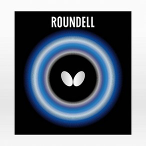 버터플라이 탁구러버 라운델 Roundell, 적색, 1개