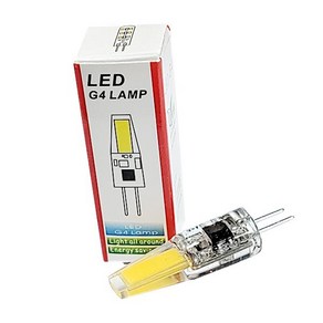 퍼스트 LED 핀램프 G4 220V 2W, 전구색(3000K), 1개