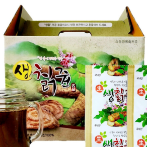 통큰110ml 칡즙 생칡즙 국내산 칡즙 원액 100%(국내산 토종 알칡) 50개 30개, 110ml