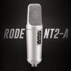 RODE NT2-A 콘덴서 마이크 로데 NT2A 스탠드 패키지, 1) NT2A + 관절스탠드+벨크로3M