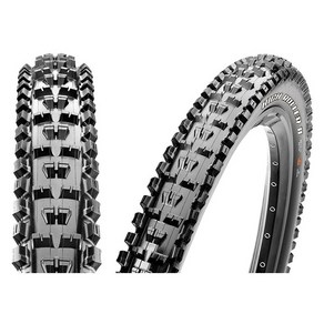 Maxxis 26x2.40 HIGH ROLLER II EXO 60TPI 폴딩, 1개