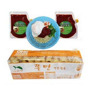 옥천 쫄면2kg+비빔장1kg=세트(10인분), 1세트, 3kg