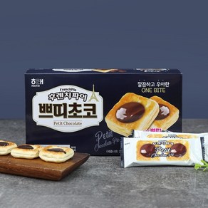 해태 후렌치파이 쁘띠초코 179g / 과자 간식, 없음