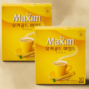 맥심 커피 모카골드마일드 50입x2, 12g, 50개입, 2개