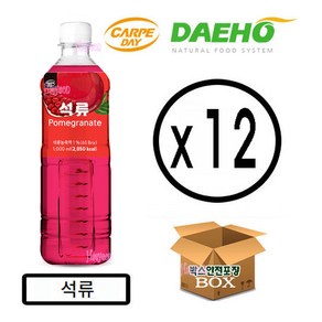 대호 석류 액상 카르페데이 1000ml 12개입, 1L, 12개