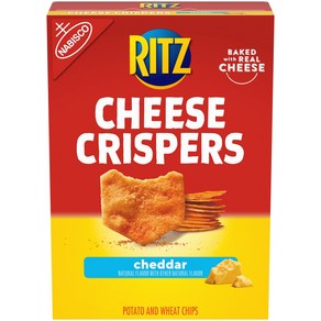 Ritz Cheese Cispes Chedda Chips 7 Oz 리츠 치즈 크리스퍼 체다 칩 7온스, 198g, 1개