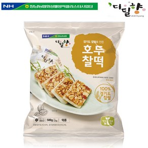 [디딜향] 경기도 찹쌀로 만든 호두찰떡, 1개, 500g