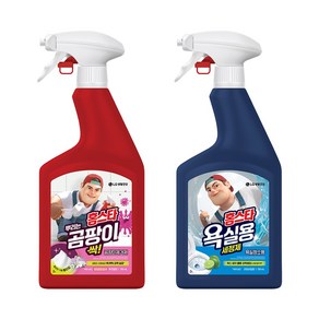 홈스타 뿌리는 [곰팡이 싹+욕실세정제] 750ml, 1세트