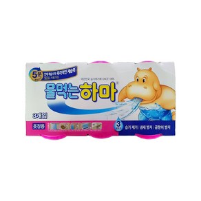 물먹는 하마 옷장용 3P 525ml 제습제 습기 제거, 1개