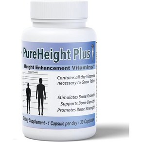 Height Gowth Vitamins Gow Talle - Incease Bone Stength Bone Density Bone Gowth Pills PueHeigh, 1개, 30정