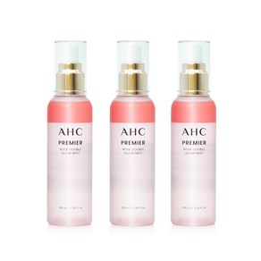 AHC 프리미어 로즈 더블 글로우 미스트, 100ml, 3개