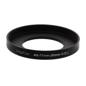 매트 박스 또는 렌즈 필터 등 80mm 77mm 스텝 업 링 어댑터 49 52 55 58 60 62 67 72 77 82mm-77mm (80mm OD)