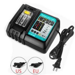 리포 배터리 BL1860 충전식 18 V 6000mAh 리튬 이온 마키타 v BL1840 BL1850 BL1830 BL1860B 4A 충전기 O, 04 1pcs co, 1개