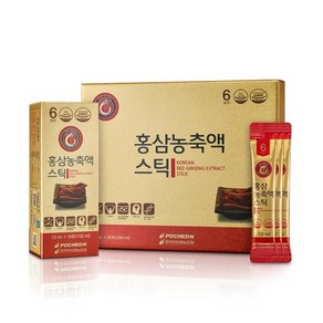 포천인삼영농조합 홍삼농축액스틱 10ml x 30포, 1개, 300ml