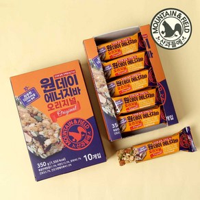 산과들에 원데이 에너지바 오리지널 10개 세트 350g, 350g(10개입), 3개