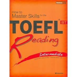 How to Maste Skills fo the TOEFL iBT Reading Intemediate, 다락원, How to Maste Skills fo th...