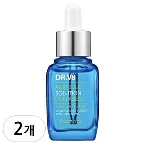 팜스테이 닥터 브이 8 앰플 솔루션 콜라겐, 30ml, 2개