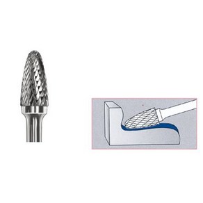 스마토 초경로타리바 SF형 6mm 용접 타일 비트 디버링, 1개