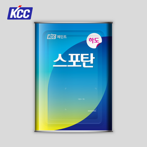 KCC페인트 스포탄 하도 14kg 우레탄 옥상방수 프라이머 투명