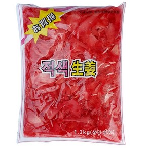 남국 초생강 생강절임 (적색), 3개, 1.3kg