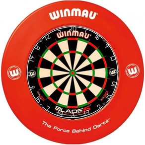 Winmau 인쇄된 빨간색 다트판 서라운드, 1개